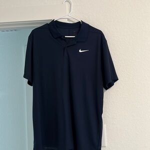 Navy Nike polo